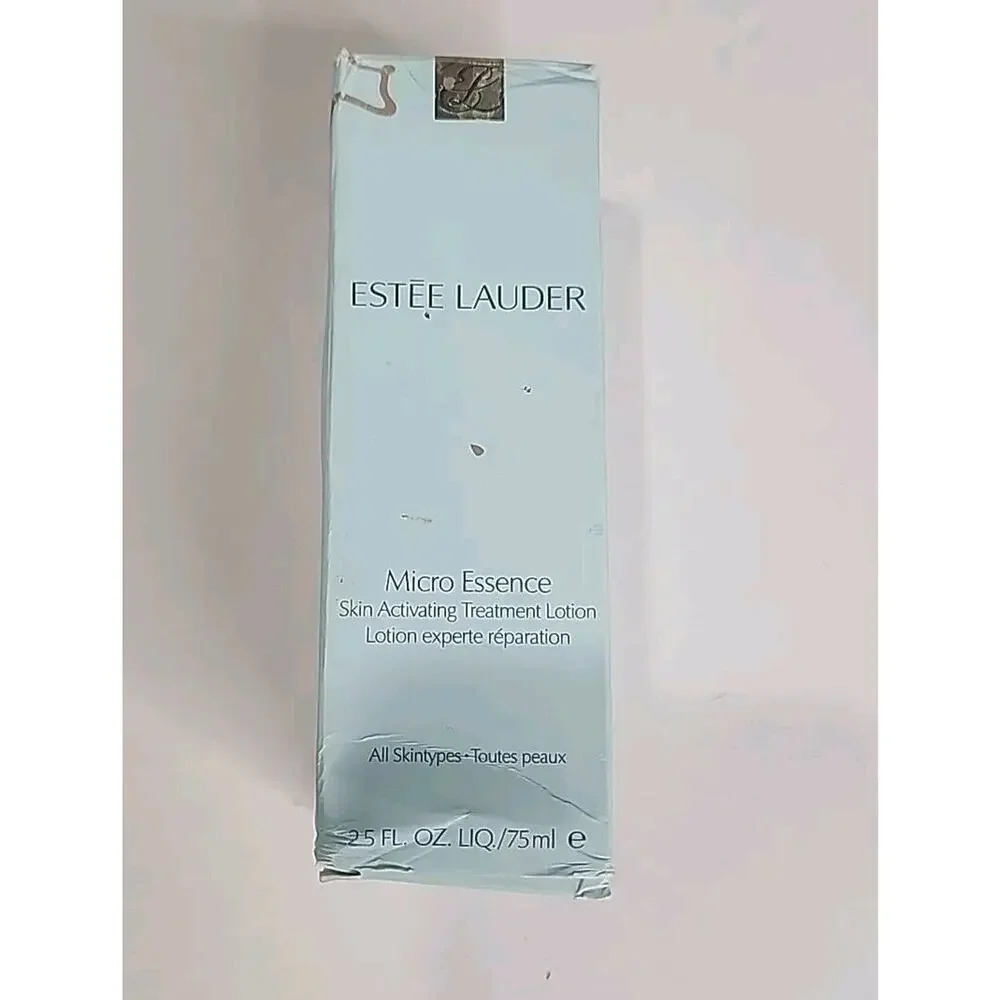New Box Estee Lauder Micro Essence Skin Activating Treatment Lotion 2.5oz/75ml